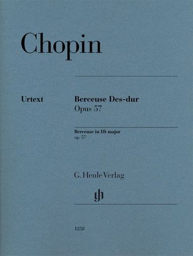 ספר תווים Chopin Berceuse D flat major op. 57