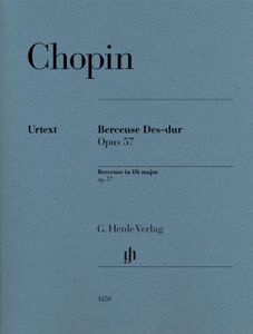 ספר תווים Chopin Berceuse D flat major op. 57