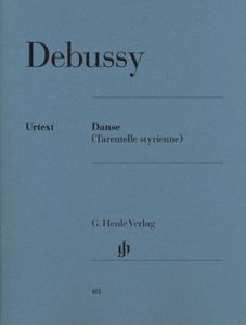 ספר תווים Debussy Danse (Tarentelle styrienne)