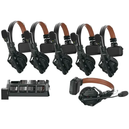 מערכת אינטרקום אלחוטי מתקדמת 6 משתמשים Hollyland Solidcom C1 PRO