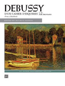 ספר תווים Debussy: D'un cahier d'esquisses (From a Sketchbook) L.99