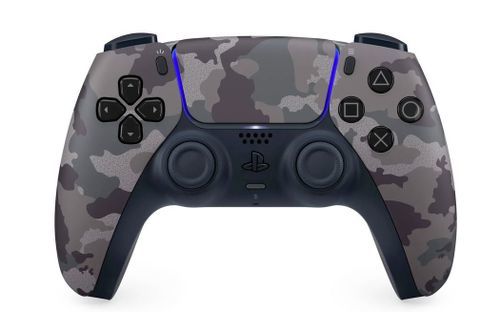 Playstation 5 dualsense wireless controller gray camo