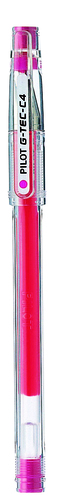 עט ג'ל 0.4 G-TEC ורוד