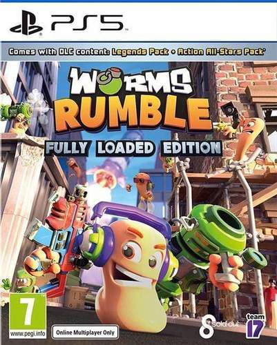 PS5 WORMS RUMBLE FULLY LOADED EDITION סוני