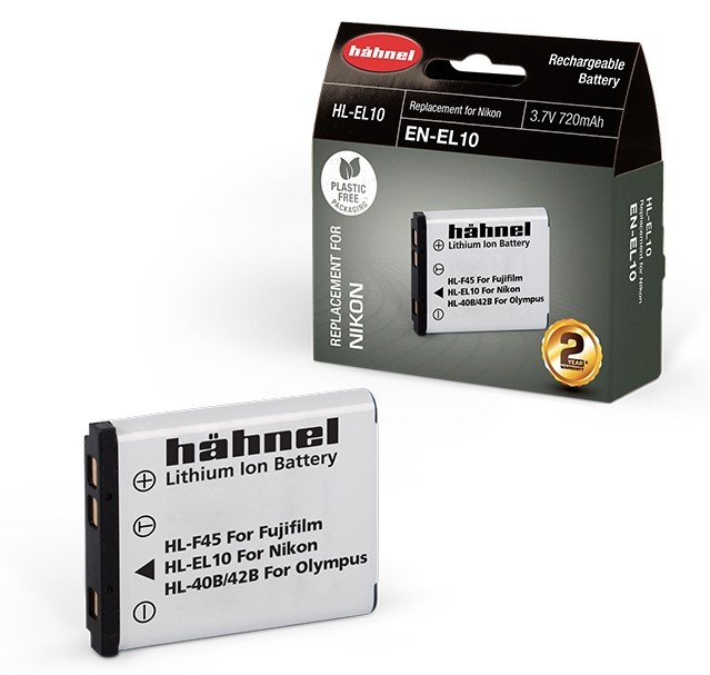 סוללה חליפית  Hahnel HL-F45 HL-EL10 HL-40B/42B