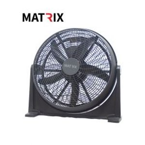 מאוורר 100W ריצפתי "20 שחור 5 להבים MATRIX