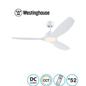 מאוורר תקרה מונטנה 52" CCT Montana לבן Westinghouse