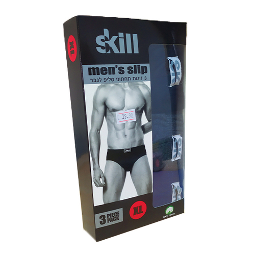 תחתוני סליפ גבר שלישייה | S-XXL