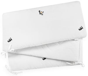 מגן ראש 100% כותנה לעריסת תינוק - פינגווין