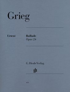 ספר תווים Grieg: Ballade op. 24