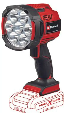 פנס נטען איינהל 2500LM 18V תוצרת EINHELL מקט: TE-CL 18/2500 LIAC -SOLO - גוף !