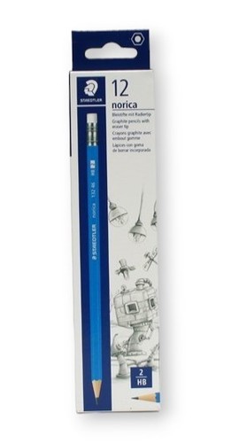 12 עפרונות עם מחק Staedtler