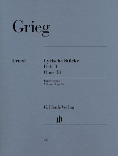 ספר תווים Grieg: Lyric Pieces Volume II, op. 38