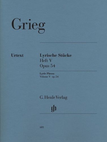 ספר תווים Grieg: Lyric Pieces Volume V, op. 54