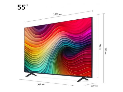 טלוויזיה “55 LG NanoCell UHD 55NANO81T6A אל ג'י