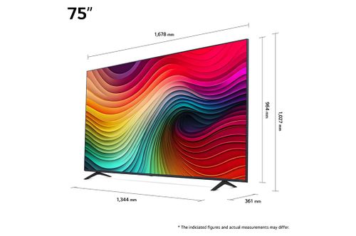 טלוויזיה “75 LG NanoCell UHD 75NANO81T6A אל ג'י
