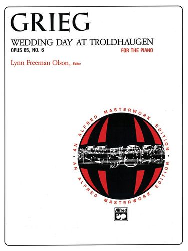 ספר תווים Grieg: Wedding Day at Troldhaugen, Opus 65, No. 6