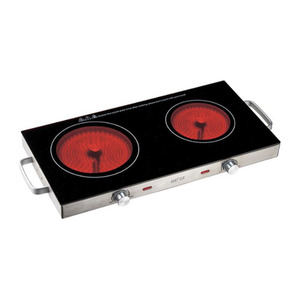 ‏כיריים בישול חשמליות קרמיות זוגי Matrix MX-HPC6202-SS מטריקס