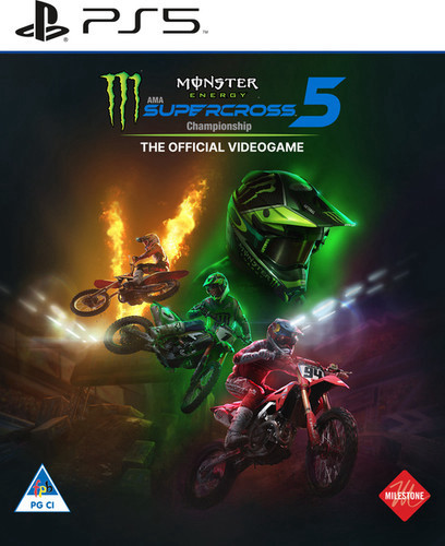 PS5 MONSTER ENERGY SUPERCROSS 5 סוני