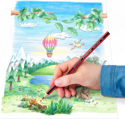 סט 12 צבעי עיפרון צבעוניים קלאסיים