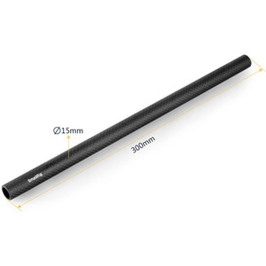 SmallRig 15mm Carbon Fiber Rod Set (12")