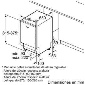 מדיח כלים צר Siemens SR64E030EU סימנס