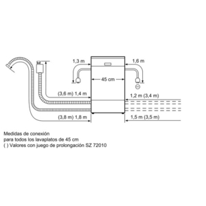 מדיח כלים צר Siemens SR64E030EU סימנס