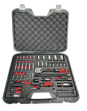 סט בוקסות Spline Dual ואביזרים 79 חלקים DR 1/4