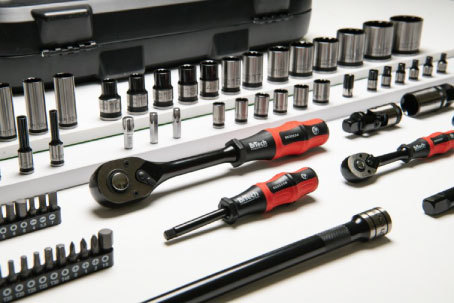 סט בוקסות Spline Dual ואביזרים 79 חלקים DR 1/4