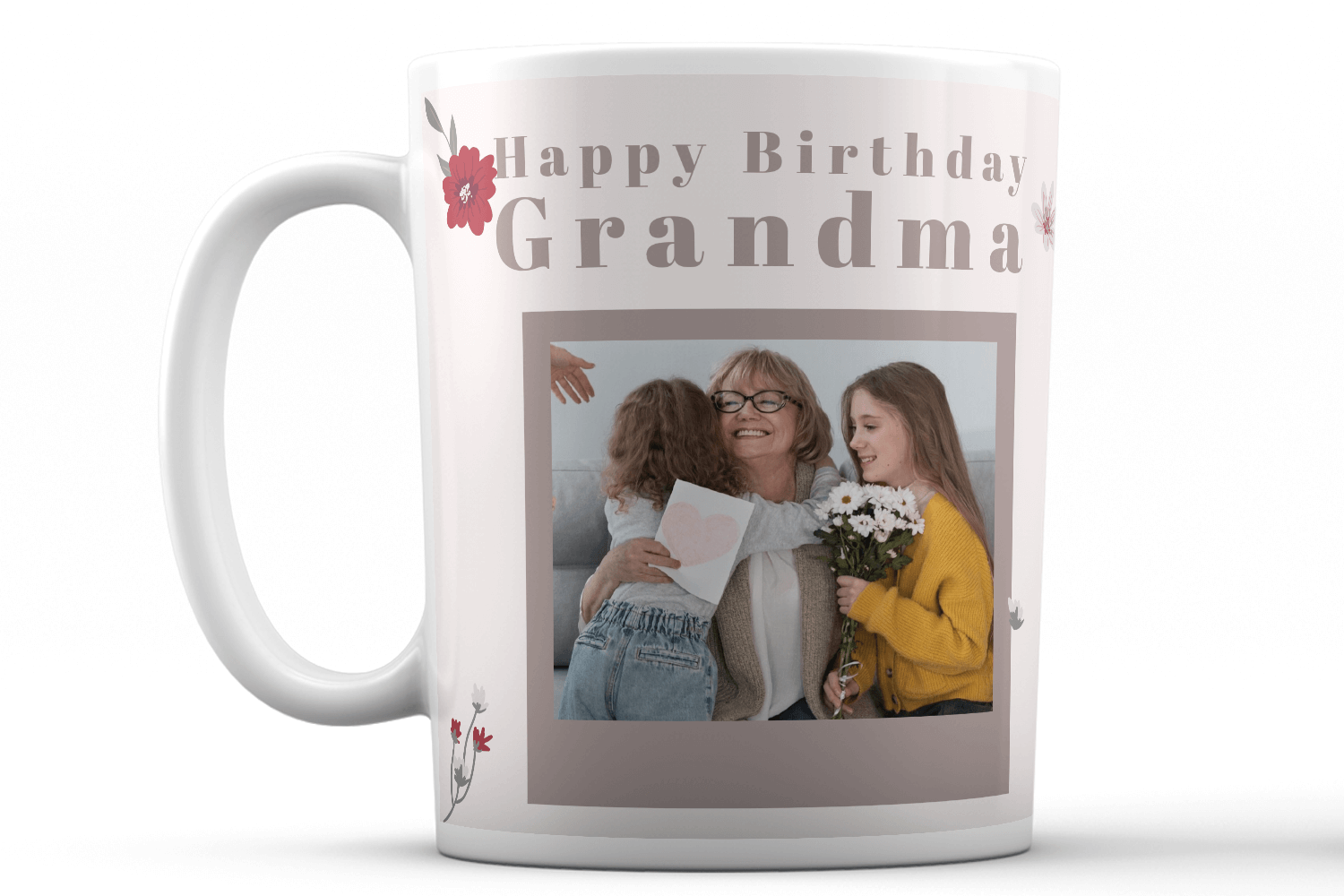 ספל יום הולדת לסבתא - Happy Birthday Grandma