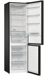 זוג מקררים מקפיא תחתון מושחר Gorenje NRK6202  גורניה