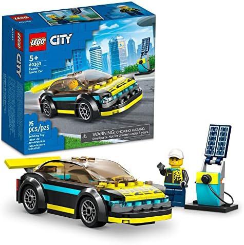 LEGO CITY מכונית ספורט חשמלית 60383