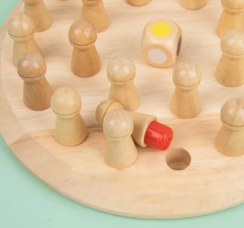 שלוף ת'צבע - משחק זכרון מעץ