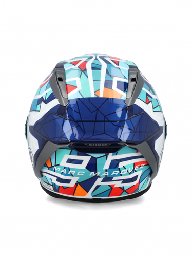 קסדת שואי מלאה כחול / תכלת / אדום -  SHOEI X-SPR PRO MARQUEZ BARCELONA  TC-10