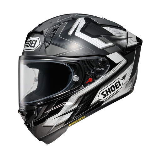 קסדת שואי מלאה שחור / אפור / לבן - SHOEI X-SPR PRO ESCALATE TC-5