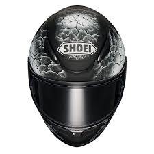 קסדת שואי מלאה שחור / לבן - SHOEI NXR2 GLEM TC-5