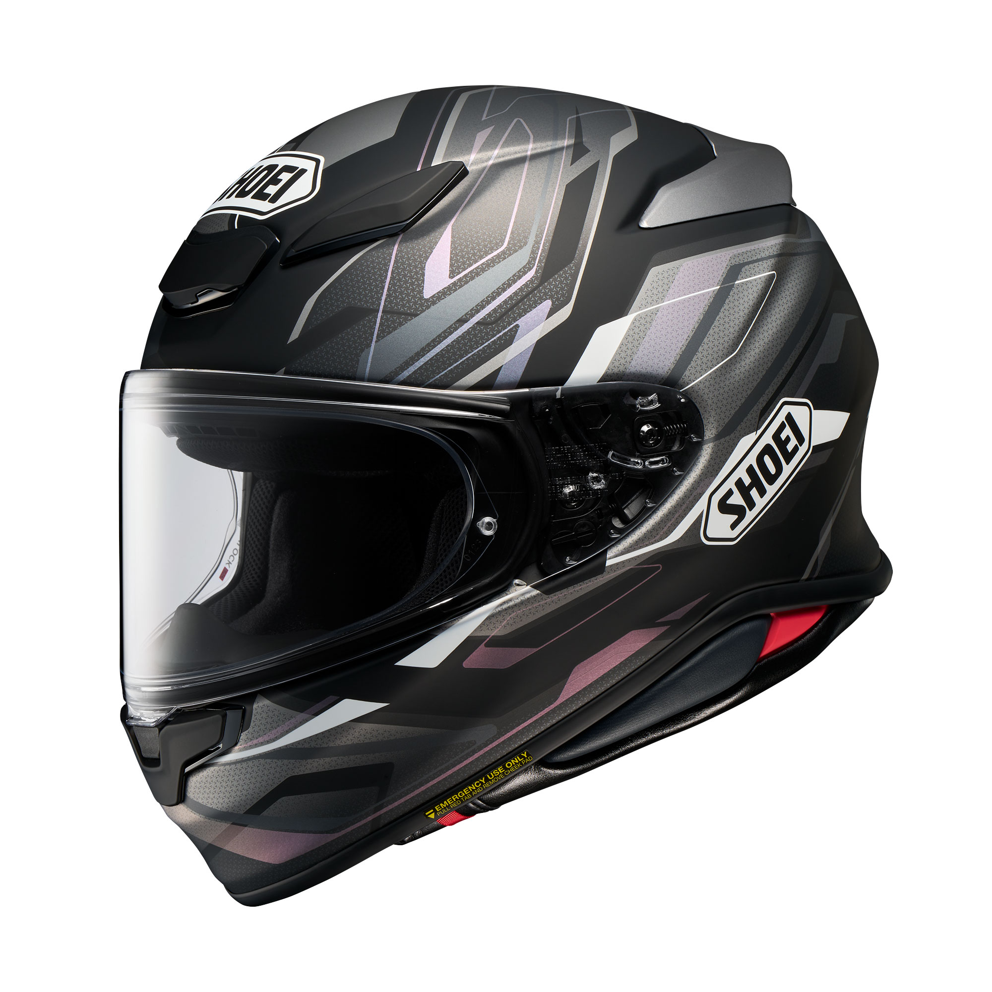 קסדת שואי מלאה שחור / אפור - SHOEI NXR2 CAPRICCIO TC-5