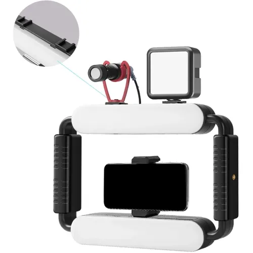 ריג פנסי לד RGB לסמארטפון GVM