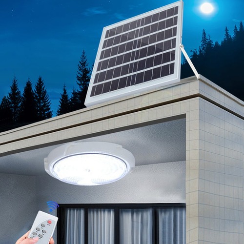 מנורת תקרה סולארית 30W עם שלט אלחוטי