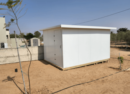מחסן גינה פאנל מבודד 3x4 מטר