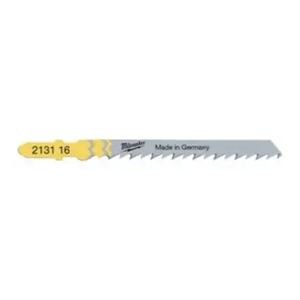 5 י״ח להב עץ למסור אנכי ג׳יקסו 75 מ״מ אורך לחיתוך מהיר מילווקי MILWAUKEE