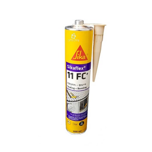 שפופרת / תרמיל סיקפלקס 11FC - סיליקון לאיטום והדבקה על בסיס פוליאוריטן 