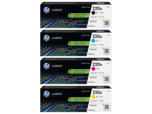 סט טונרים מקוריים HP 220A