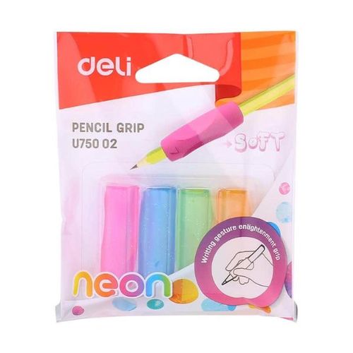 מחזיק אורגונומי לעפרון , 4 יחידות PENCIL GRIP