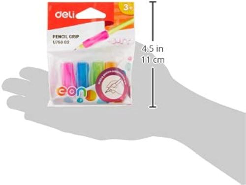 מחזיק אורגונומי לעפרון , 4 יחידות PENCIL GRIP