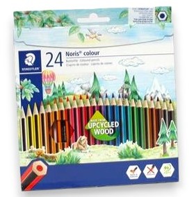 24 עפרונות צבעוניים 