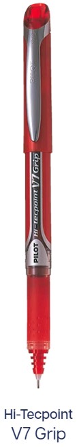 עט פיילוט קלאסי PILOT HI-TECPOINT V7 GRIP במגוון צבעים