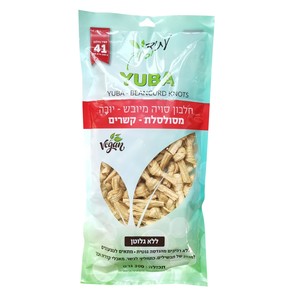 חלבון סויה מיובש מסולסלת קשרים YUBA 300 g 