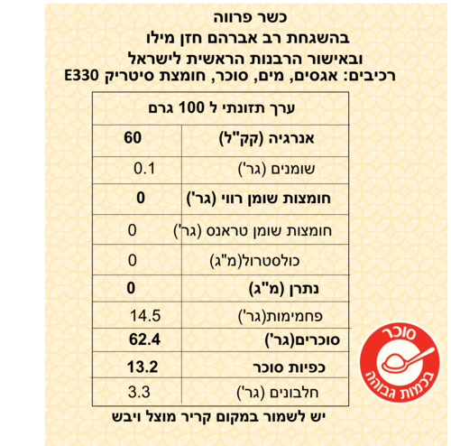 אגסים בסירופ POIRE WILLIAMS - (2.65 ק