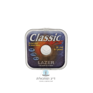 חוט ניילון 0.40 מ"מ באורך 100 מטר Lazer Classic